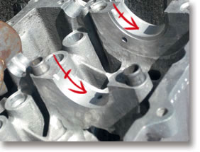 line bore corte en linea